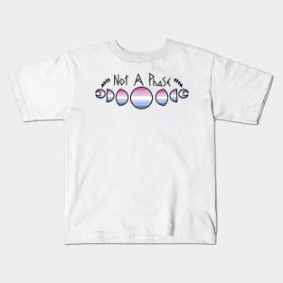 Not a Phase - Bigender Pride Kids T-Shirt